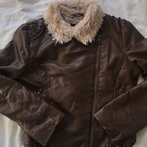 Women’s 14/16 Brown and Tan Steve Madden Jacket